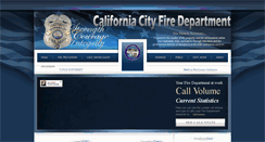 Desktop Screenshot of calcityfire.us